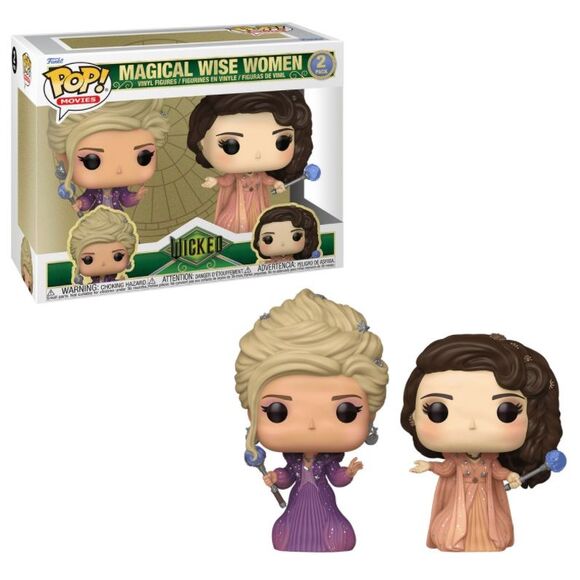Idina & Kristen (Wicked) Funko Pop! Magical Wise Ones 2-Pack - Picture 1 of 1